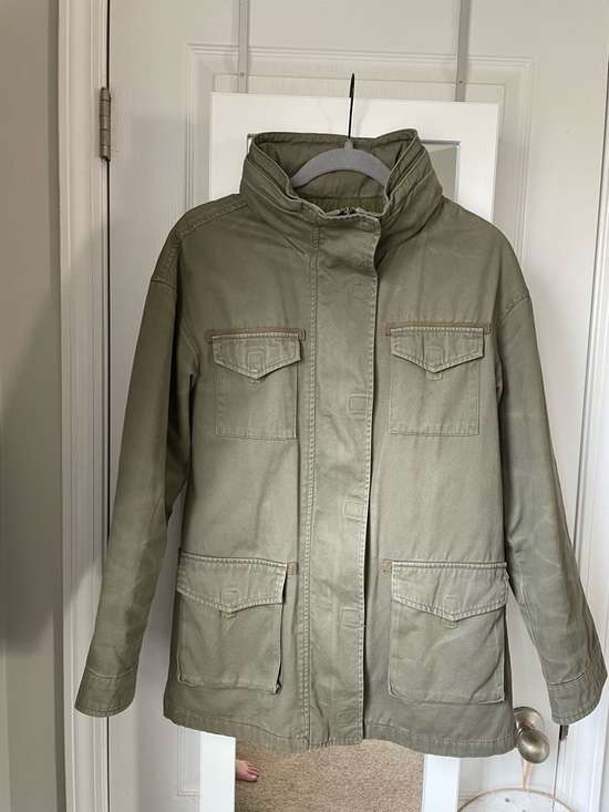 BDG Jackets & Blazers - BDG Olive Green Utility Jacket for Women